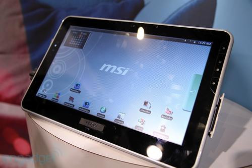 CES2010：微星推出Android系统平板电脑 