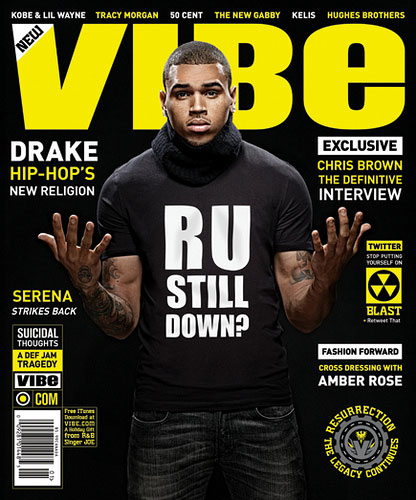 Chris-Brown《vibe》封面