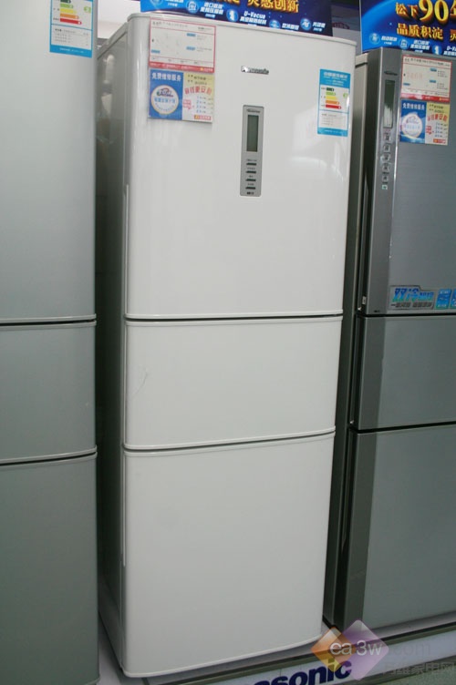 一台松下两种保鲜 三门冰箱超值降价