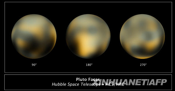 美国国家航空航天局公布冥王星最新照片(组图)