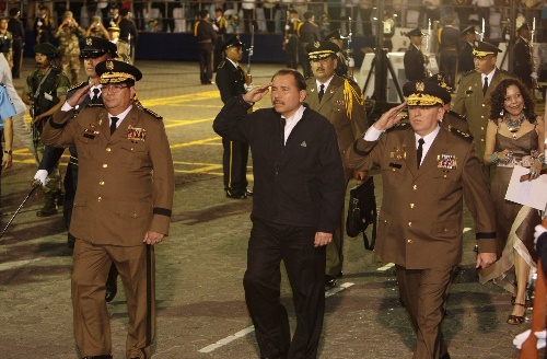 组图:尼加拉瓜总统任命武装部队总司令
