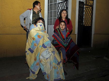 圣地亚哥 智利/智利发生8.8级地震，一片混乱