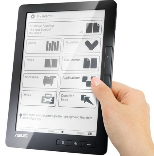 CeBIT2010：华硕发布首款电子阅读器 