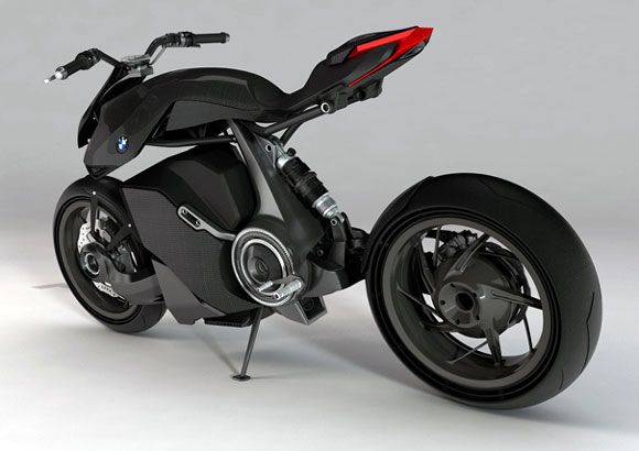 宝马概念摩托车BMW HP Kunst发布(组图)