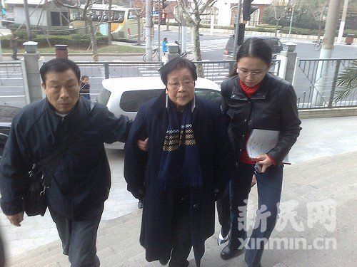 谢晋遗孀因房产纠纷被起诉 昨日二审开庭(图)