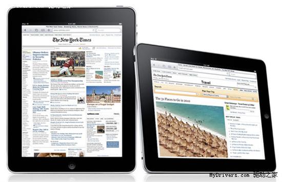ARM：苹果iPad将催生50款平板机今年问世