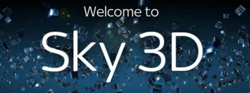 3D频道出现！Sky 3D将于4月初上线