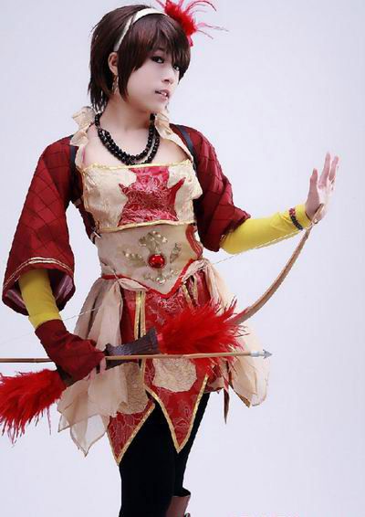韩国19岁可爱女生cosplay欣赏 6年cos经验