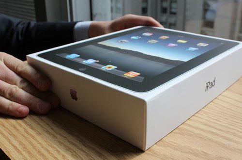 万众瞩目 苹果iPad零售版开箱照抢先看