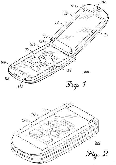 摩托罗拉翻盖3D显示手机专利曝光