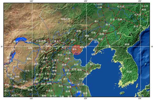 河北省唐山市丰南区发生4.1级地震(图)图片