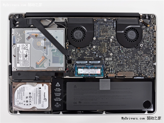 Core i5核心苹果MacBook Pro拆解