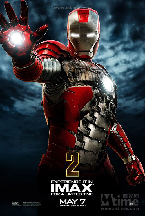 《钢铁侠2》IMAX版宣传海报