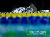 图文：全国游泳冠军赛第五日 选手专注比赛