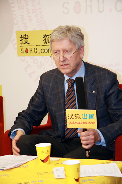 德国慕尼黑大学副校长Reinhard Putz教授做客搜狐出国会客厅