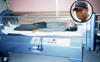 伍兹在佛州庄园建氧疗室 形似棺材杰克逊也用