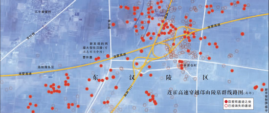 洛阳回填汉墓让路建高速 高速所毁古墓无法估算