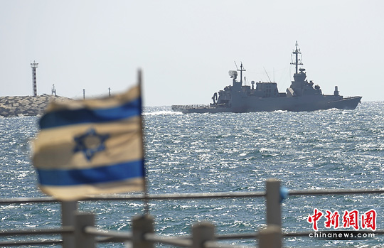 图为以色列海军.