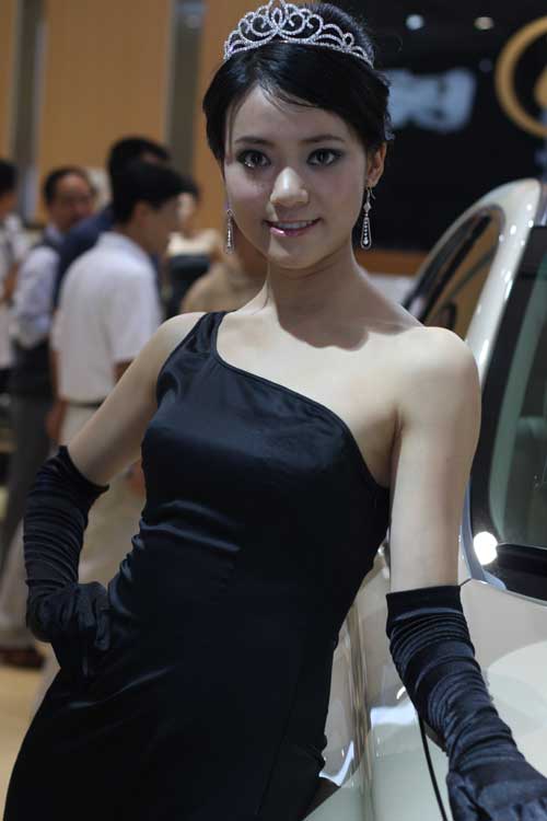 2009重庆车展现场模特-- 9