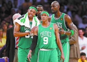 2010年NBA总决赛第二战 凯尔特人带1分回家