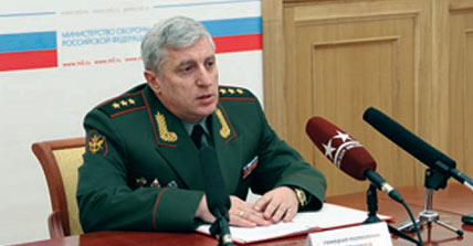 俄陆军总司令谈陆军建设和作战训练