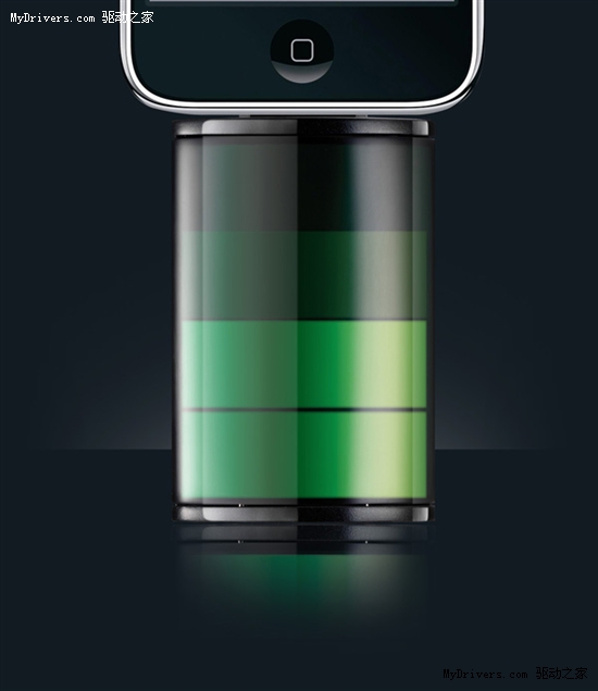 创意iPhone备用电池 模仿电量图标