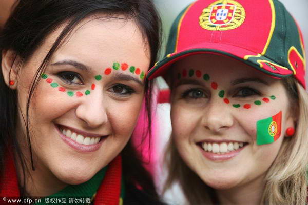 葡萄牙美女球迷