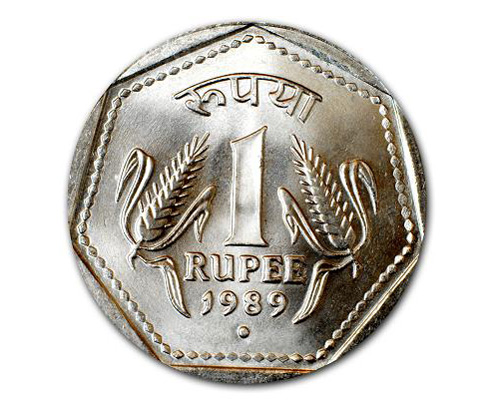 印度1卢比硬币