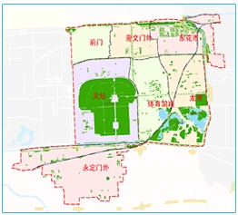 北京市原崇文区地图图片