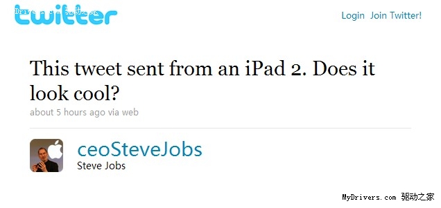海外版李鬼山寨乔布斯微博散ipad 2传闻 搜狐数码