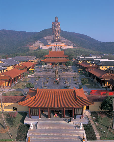 图文:"太湖明珠"无锡美景 古建筑气势雄伟