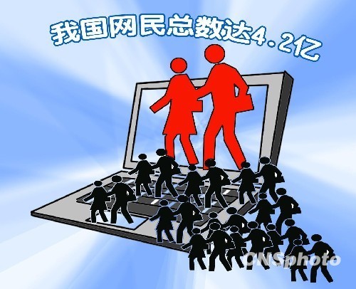 中国网民人口_中国网民人数增长情况-我国网民达到2.1亿人 以500万人之差次于(2)