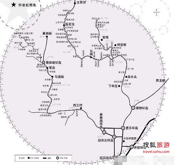 怀柔虹鳟鱼一条沟吃喝自驾旅游攻略-搜狐旅游