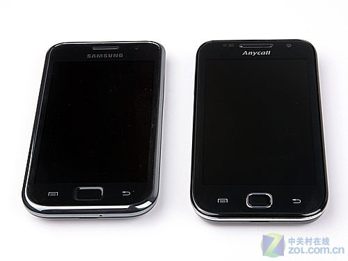双雄 电信I909对比三星Galaxy S(I9000)