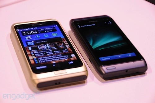 Symbian^3王朝 诺基亚C6、C7、E7真机赏 