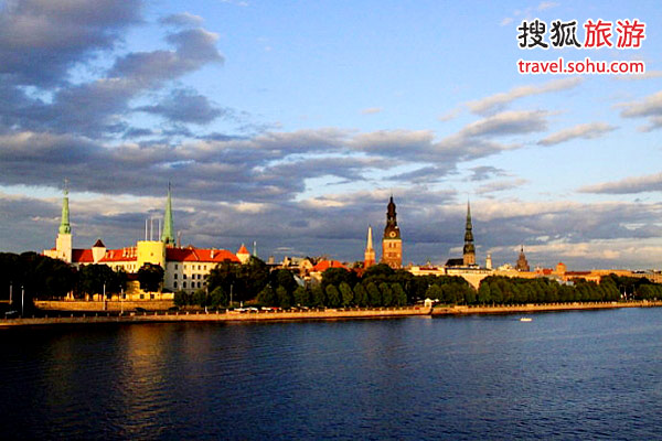 拉脱维亚城市风景