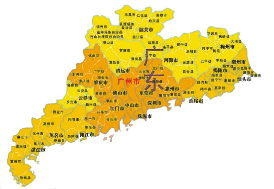广东省人大报告建议:重分区域 压缩地级市数量