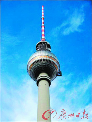 盘点全球著名电视塔 广州塔成世界第一高(组图