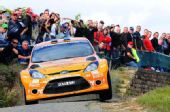 图文：FCACA征战WRC法国站 科托玛过弯瞬间