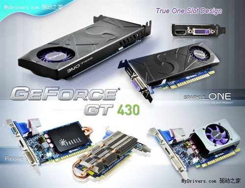 首款全被动式散热GeForce GT430亮相 