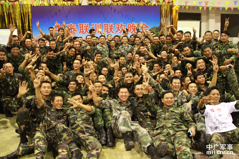 中泰陆军特种部队队员:我们是兄弟(组图)