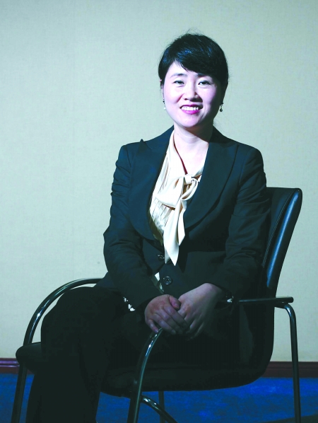 乡村基创始人李红 记者 邹飞 摄