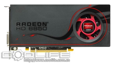 Radeon HD 6850公版显卡超高清赏析