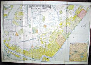 武汉市民发布所藏71年前日军武汉地图