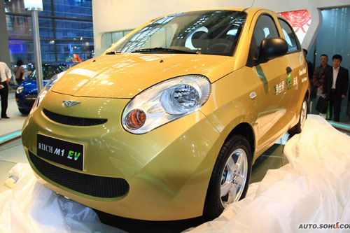 奇瑞瑞麒M1-EV上市 预售14.98~22.98万元