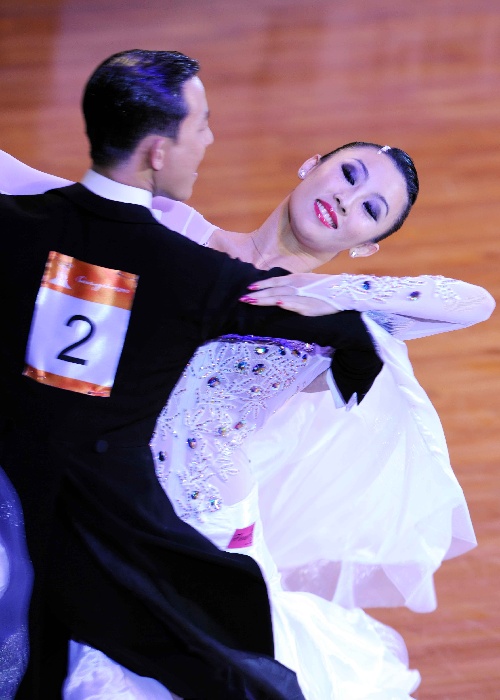 (亚运会)(2)体育舞蹈--中国选手梁瑜洁
