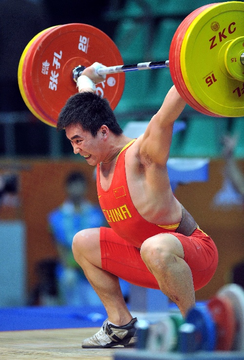 (亚运会)(2)举重--中国选手苏达金失金滚动