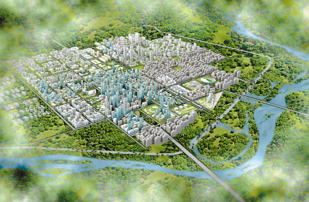 西安渭北(临潼)现代工业新城开建 30分到机场(组图)图片