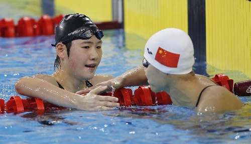 (亚运会)(1)游泳--叶诗文女子200米个人混合泳