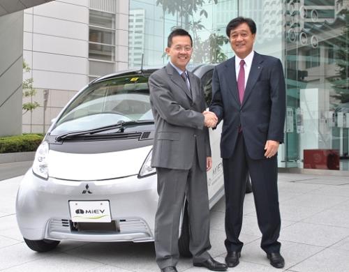 三菱与新加坡政府签电动车普及合作协议
